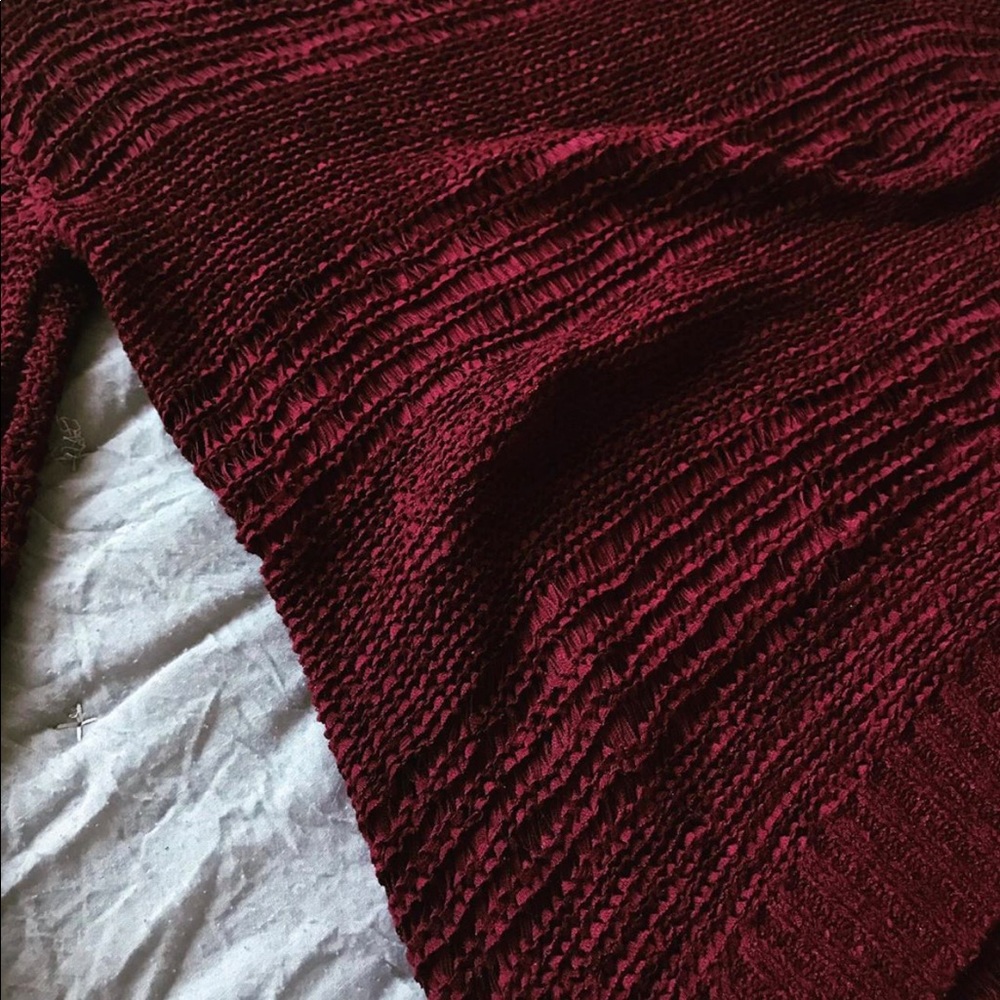 Maroon Sweater